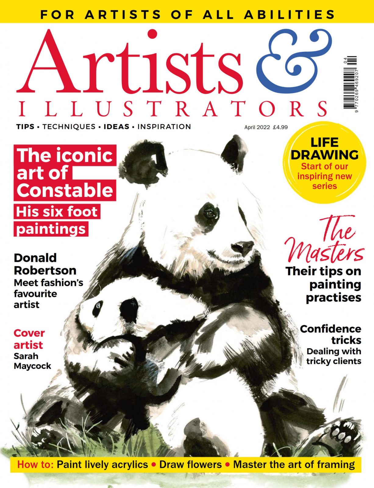 Artists & Illustrators 插画绘画艺术设计杂志 APR 2022